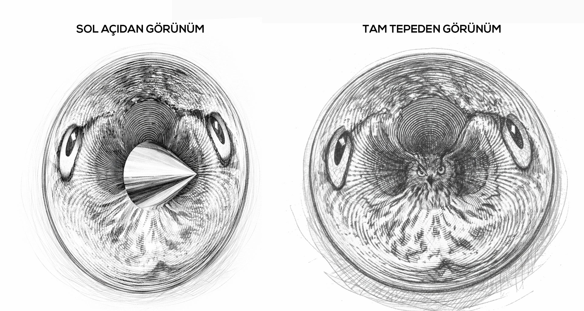 Artık yataydaki çizdiği eserin bir önemi kalmayacaktır. Ayna artık yoktur